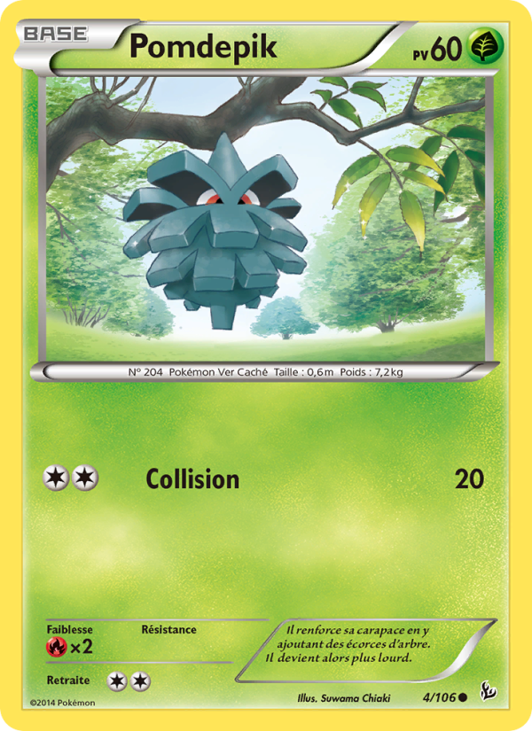 Pomdepik 4 — Étincelles (French Pokémon TCG card)