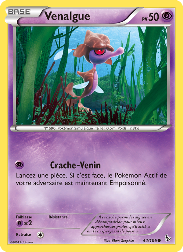Venalgue 44 — Étincelles (French Pokémon TCG card)