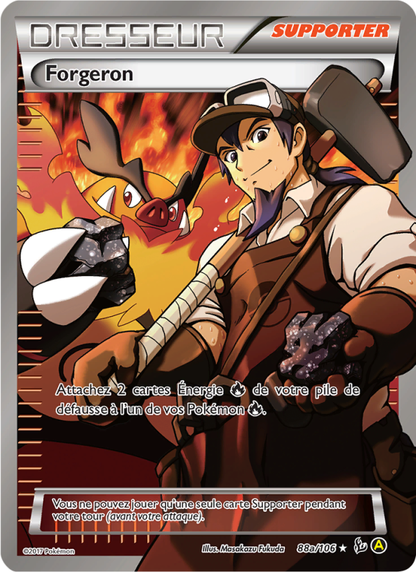 Forgeron 88a — Étincelles (French Pokémon TCG card)