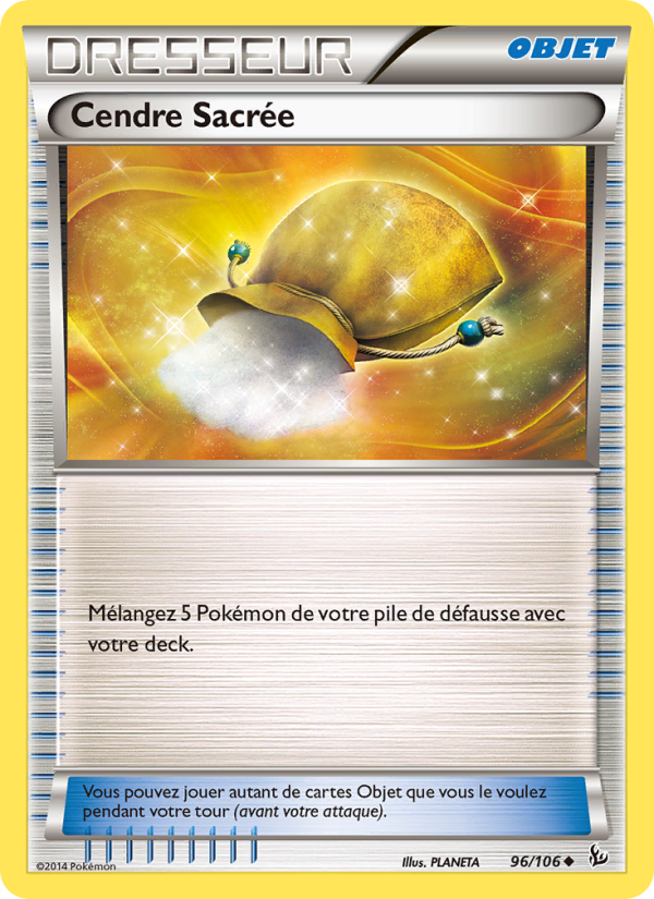 Cendre Sacrée 96 — Étincelles (French Pokémon TCG card)