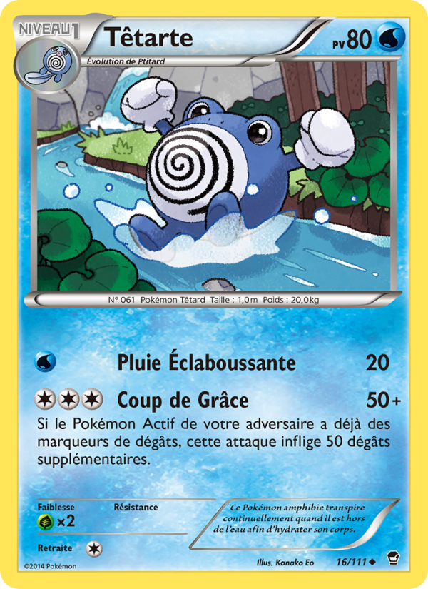 Têtarte 16 — Poings Furieux (French Pokémon TCG card)