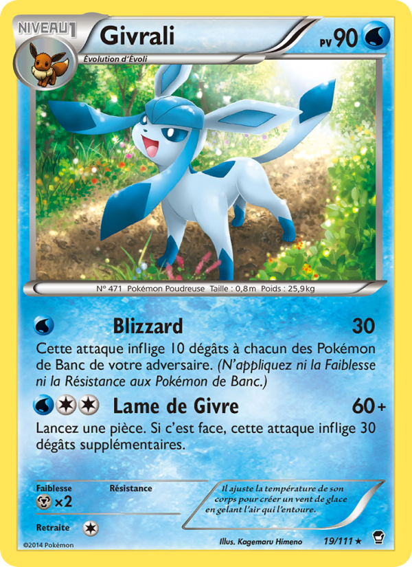 Givrali 19 — Poings Furieux (French Pokémon TCG card)