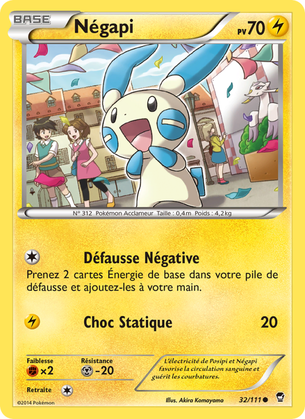 Négapi 32 — Poings Furieux (French Pokémon TCG card)