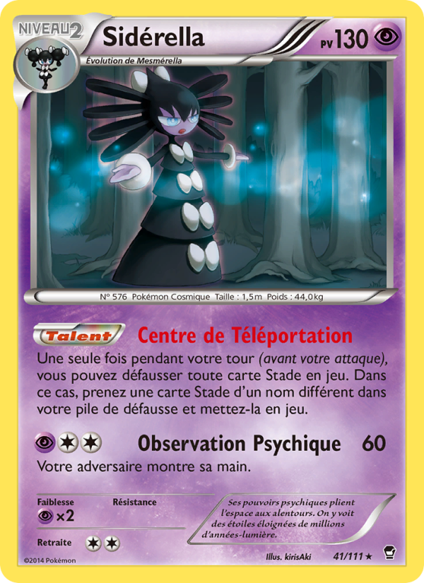 Sidérella 41 — Poings Furieux (French Pokémon TCG card)