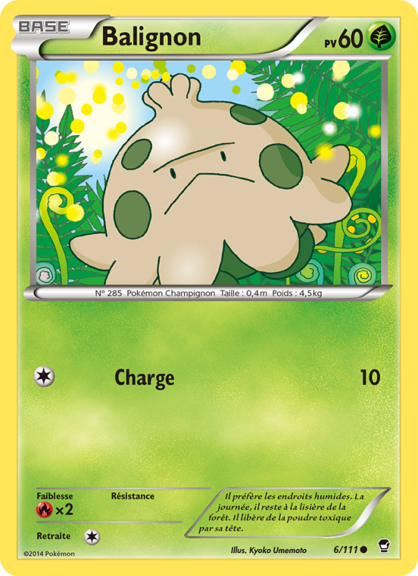 Balignon 6 — Poings Furieux (French Pokémon TCG card)
