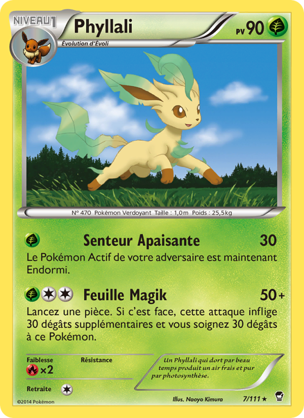 Phyllali 7 — Poings Furieux (French Pokémon TCG card)