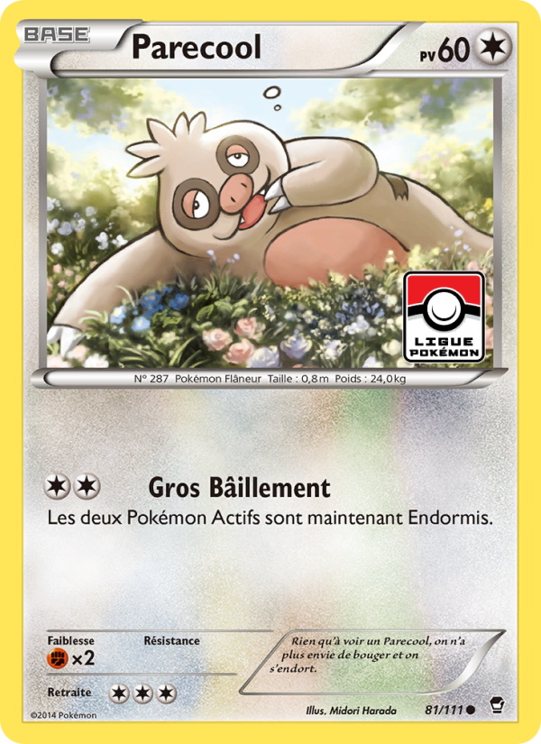 Parecool 81 — Poings Furieux (French Pokémon TCG card)