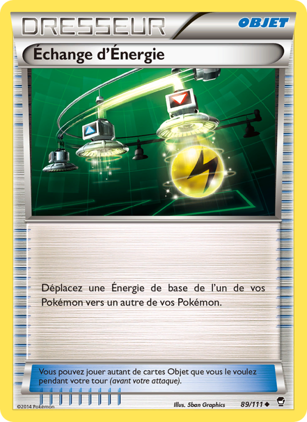 Échange d'Énergie 89 — Poings Furieux (French Pokémon TCG card)