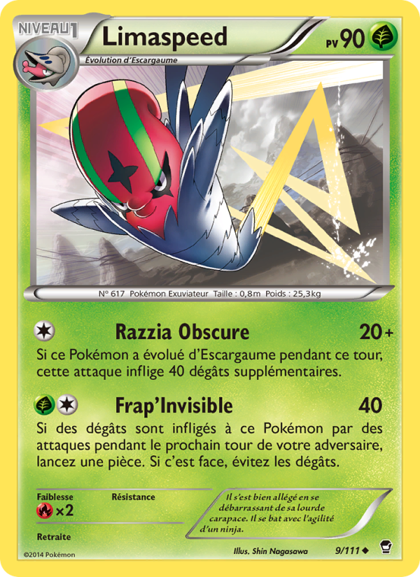 Limaspeed 9 — Poings Furieux (French Pokémon TCG card)