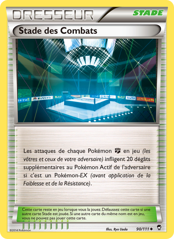 Stade des Combats 90 — Poings Furieux (French Pokémon TCG card)