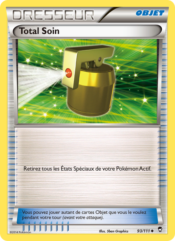 Total Soin 93 — Poings Furieux (French Pokémon TCG card)