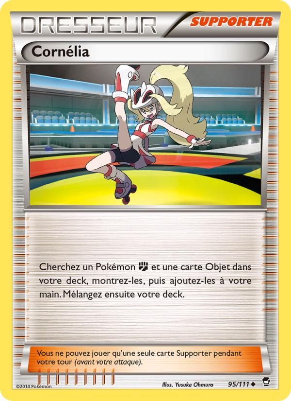 Cornélia 95 — Poings Furieux (French Pokémon TCG card)