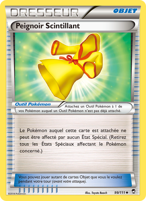 Peignoir Scintillant 99 — Poings Furieux (French Pokémon TCG card)