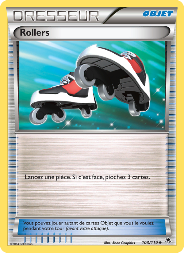 Rollers 103 — Vigueur Spectrale (French Pokémon TCG card)