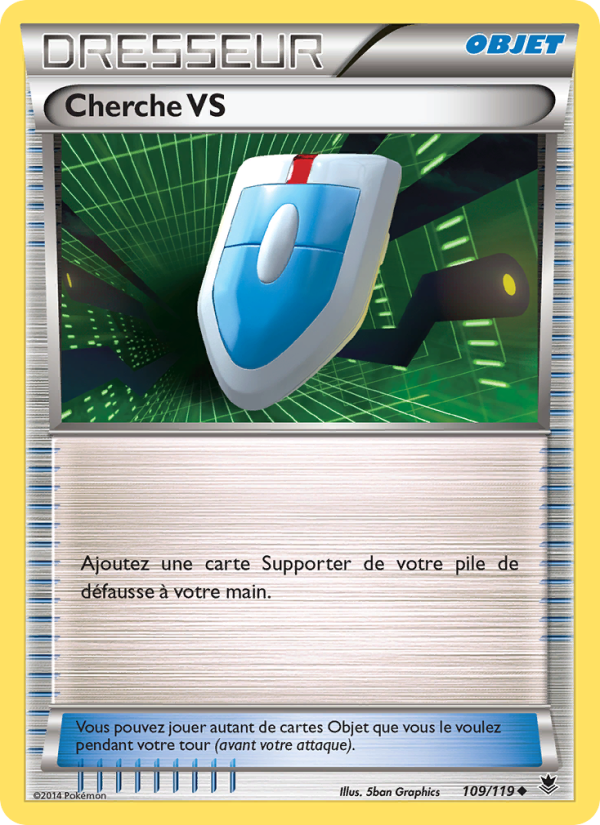 Cherche VS 109 — Vigueur Spectrale (French Pokémon TCG card)