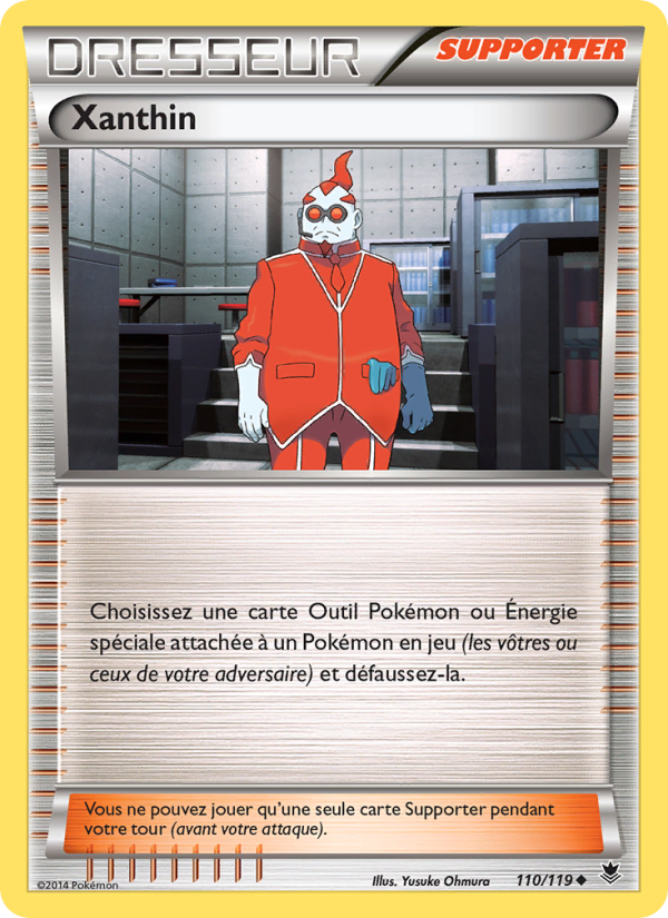 Xanthin 110 — Vigueur Spectrale (French Pokémon TCG card)