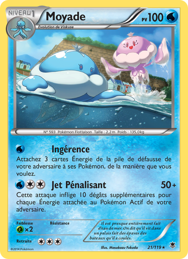 Moyade 21 — Vigueur Spectrale (French Pokémon TCG card)