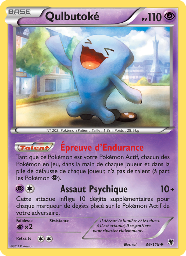 Qulbutoké 36 — Vigueur Spectrale (French Pokémon TCG card)