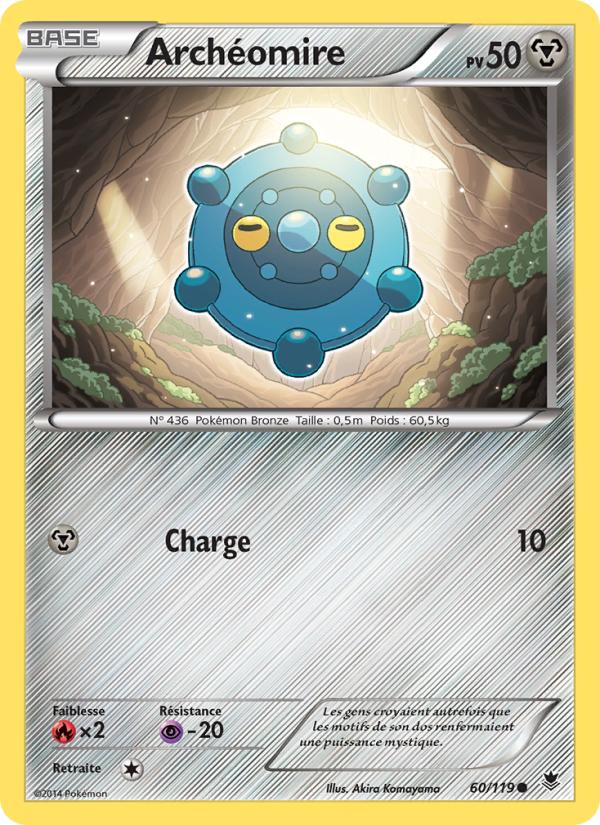 Archéomire 60 — Vigueur Spectrale (French Pokémon TCG card)