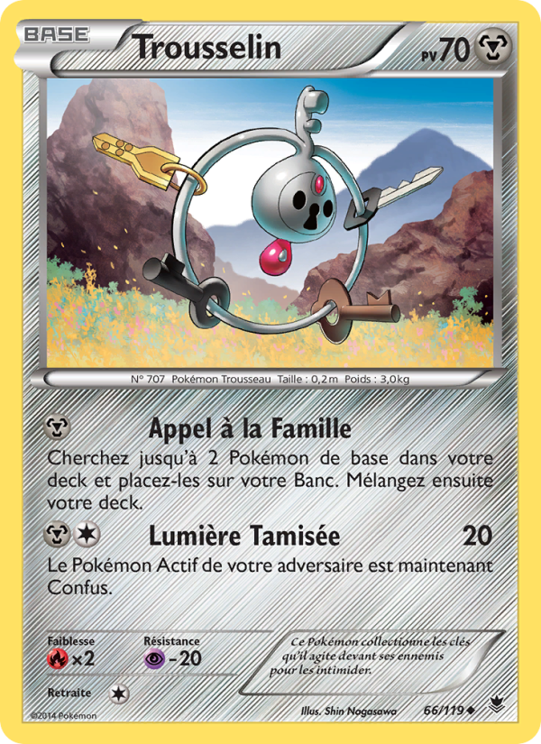 Trousselin 66 — Vigueur Spectrale (French Pokémon TCG card)