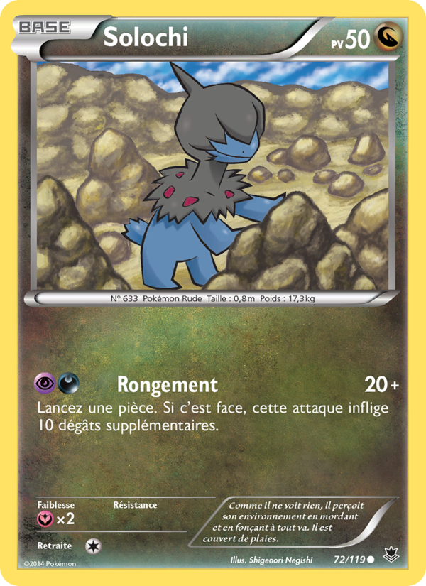 Solochi 72 — Vigueur Spectrale (French Pokémon TCG card)