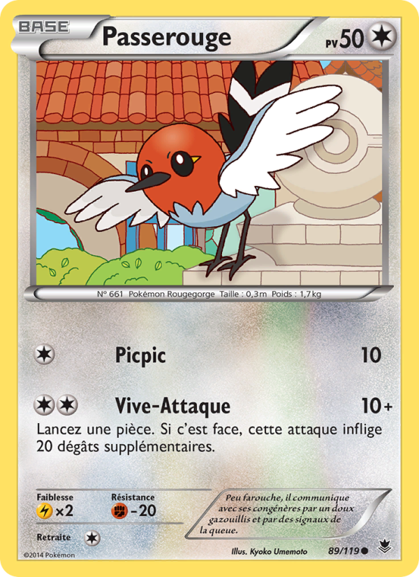 Passerouge 89 — Vigueur Spectrale (French Pokémon TCG card)