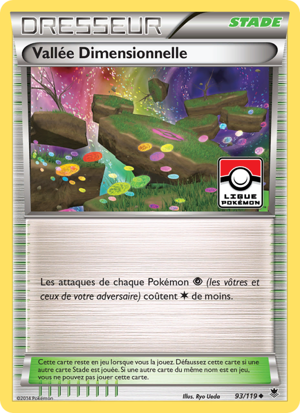 Vallée Dimensionnelle 93 — Vigueur Spectrale (French Pokémon TCG card)