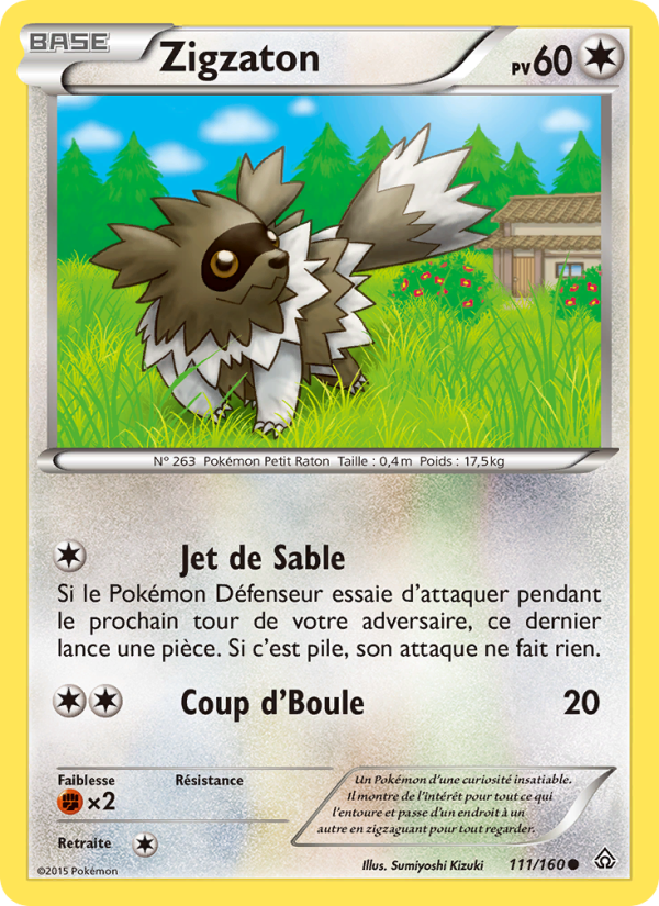 Zigzaton 111 — Primo-Choc (French Pokémon TCG card)