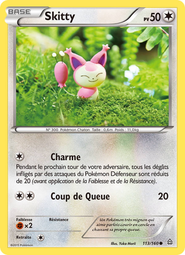 Skitty 113 — Primo-Choc (French Pokémon TCG card)