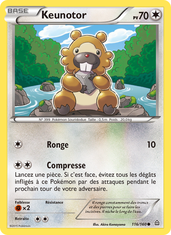 Keunotor 116 — Primo-Choc (French Pokémon TCG card)