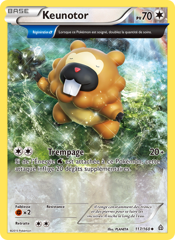 Keunotor 117 — Primo-Choc (French Pokémon TCG card)