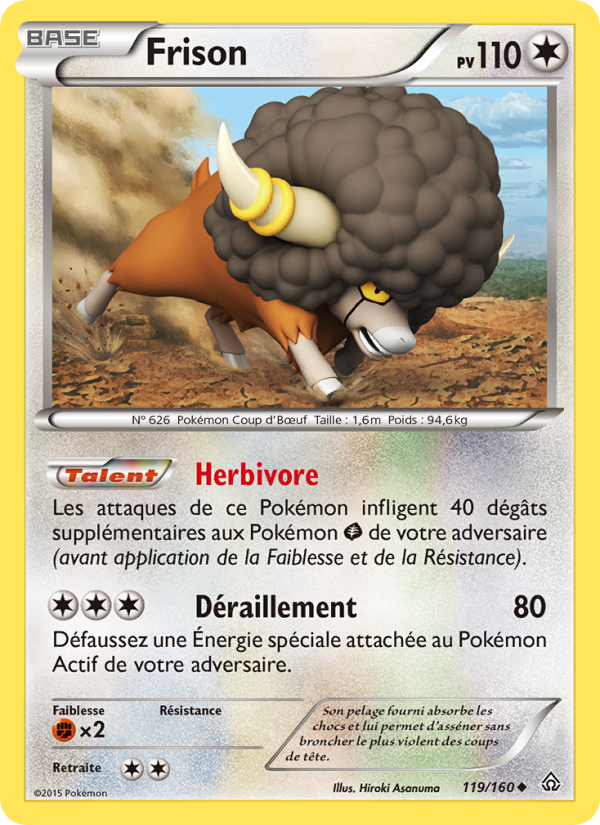 Frison 119 — Primo-Choc (French Pokémon TCG card)