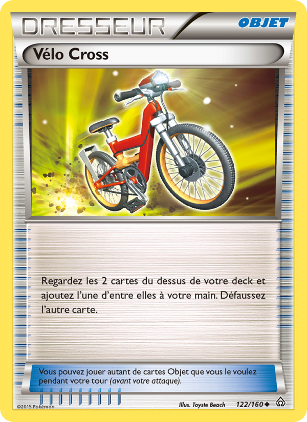 Vélo Cross 122 — Primo-Choc (French Pokémon TCG card)