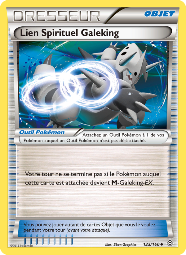 Lien Spirituel Galeking 123 — Primo-Choc (French Pokémon TCG card)