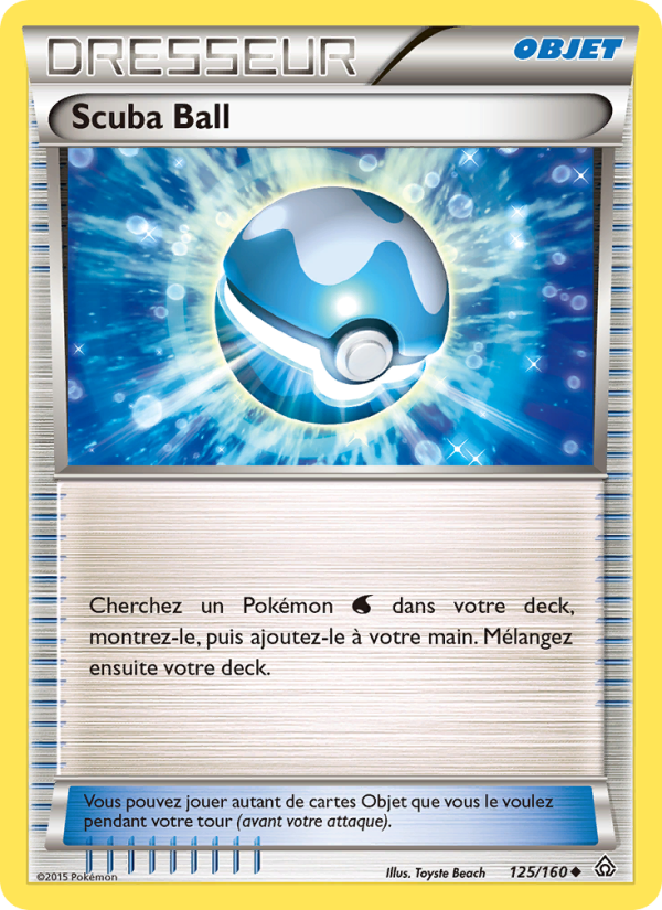 Scuba Ball 125 — Primo-Choc (French Pokémon TCG card)