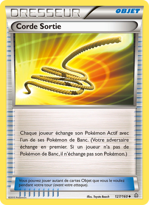 Corde Sortie 127 — Primo-Choc (French Pokémon TCG card)