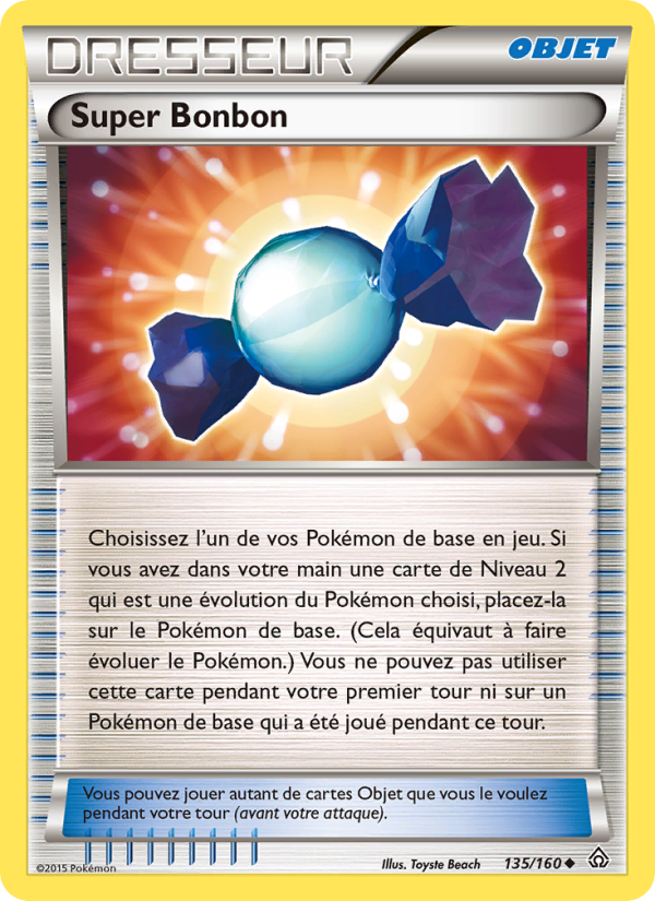 Super Bonbon 135 — Primo-Choc (French Pokémon TCG card)