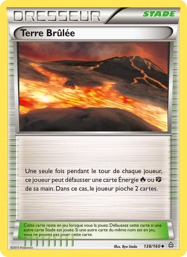 Terre Brûlée 138 — Primo-Choc (French Pokémon TCG card)