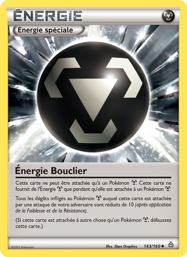 Énergie Bouclier 143 — Primo-Choc (French Pokémon TCG card)