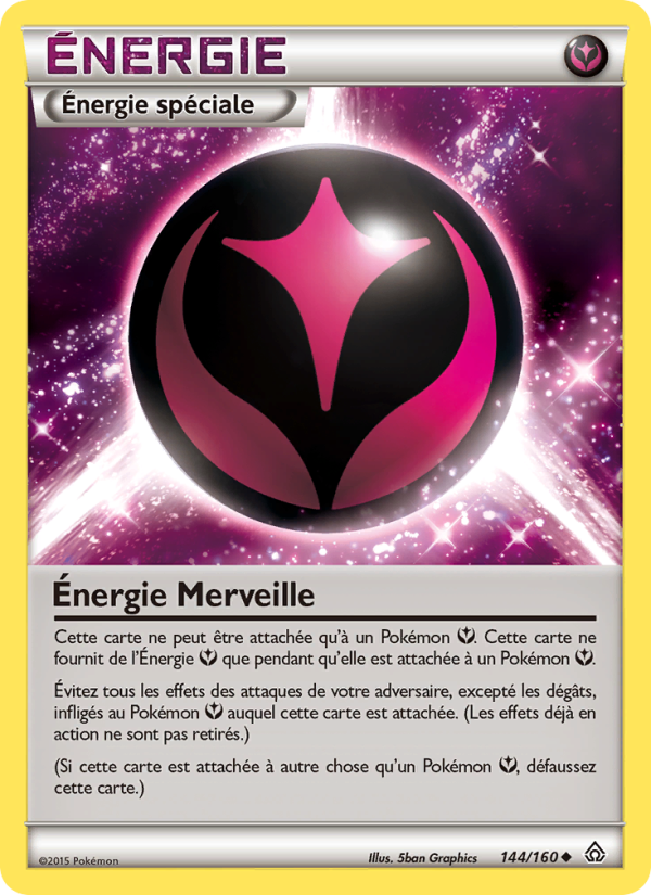 Énergie Merveille 144 — Primo-Choc (French Pokémon TCG card)
