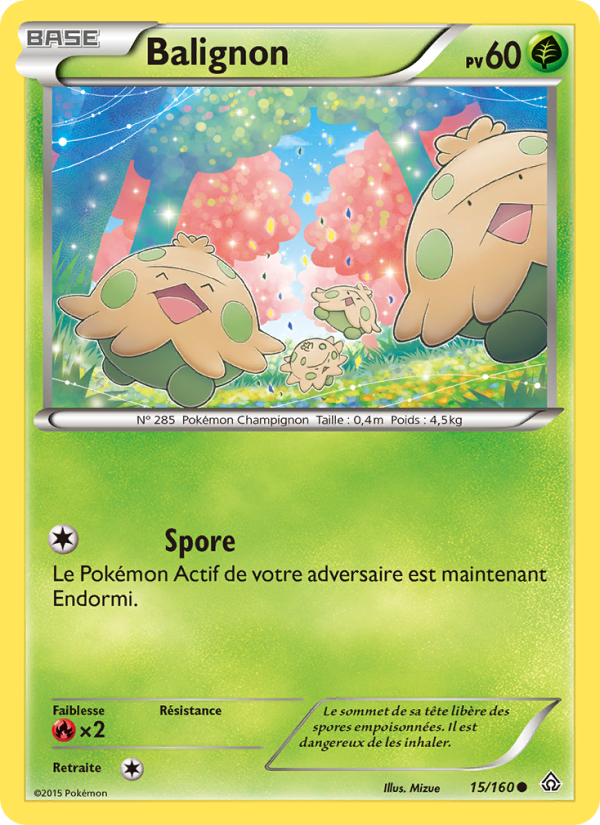 Balignon 15 — Primo-Choc (French Pokémon TCG card)