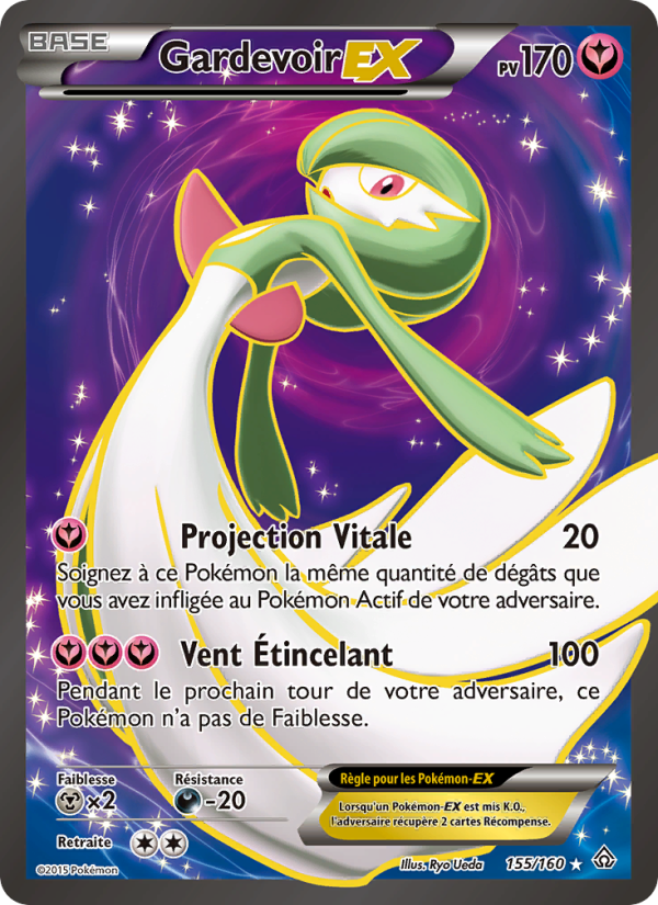 Gardevoir EX 155 — Primo-Choc (French Pokémon TCG card)