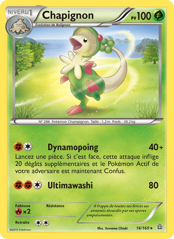 Chapignon 16 — Primo-Choc (French Pokémon TCG card)