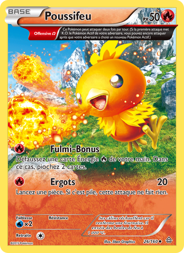 Poussifeu 26 — Primo-Choc (French Pokémon TCG card)