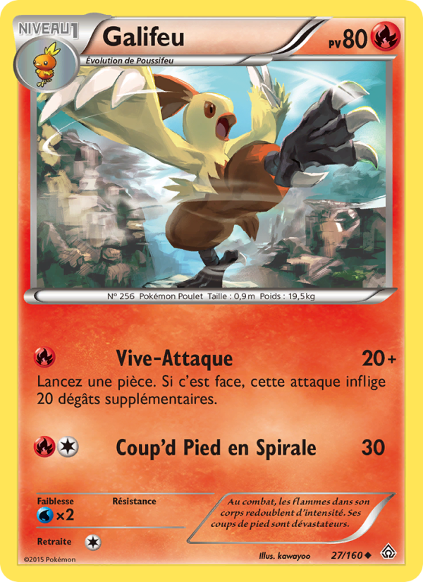 Galifeu 27 — Primo-Choc (French Pokémon TCG card)