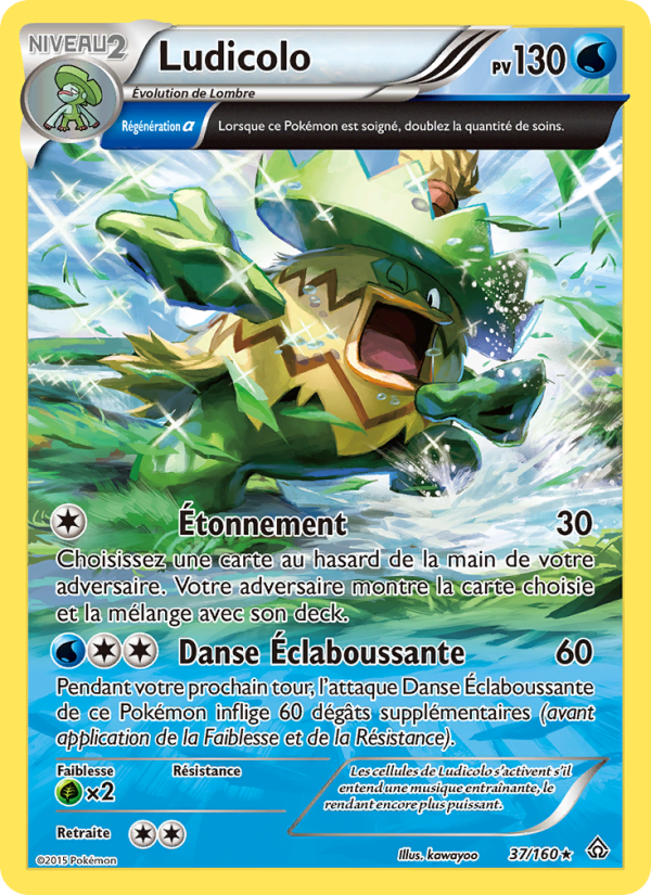 Ludicolo 37 — Primo-Choc (French Pokémon TCG card)