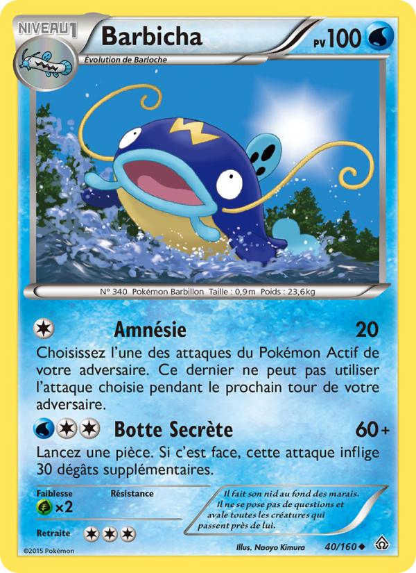 Barbicha 40 — Primo-Choc (French Pokémon TCG card)