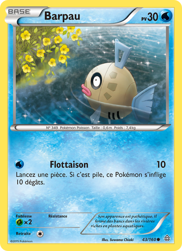 Barpau 43 — Primo-Choc (French Pokémon TCG card)
