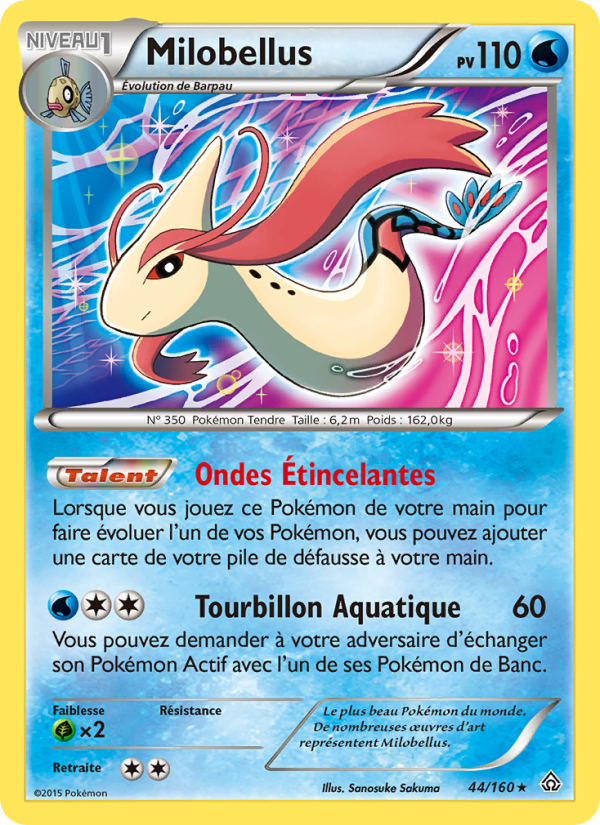 Milobellus 44 — Primo-Choc (French Pokémon TCG card)