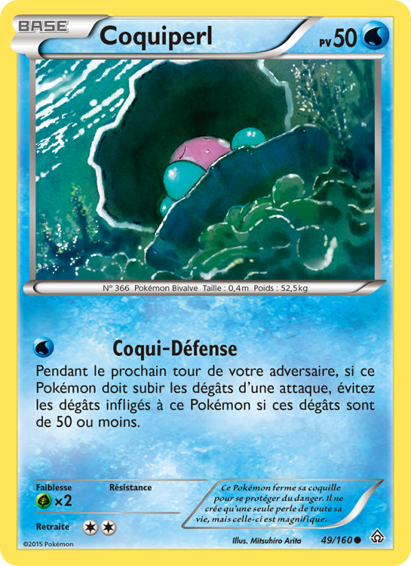 Coquiperl 49 — Primo-Choc (French Pokémon TCG card)
